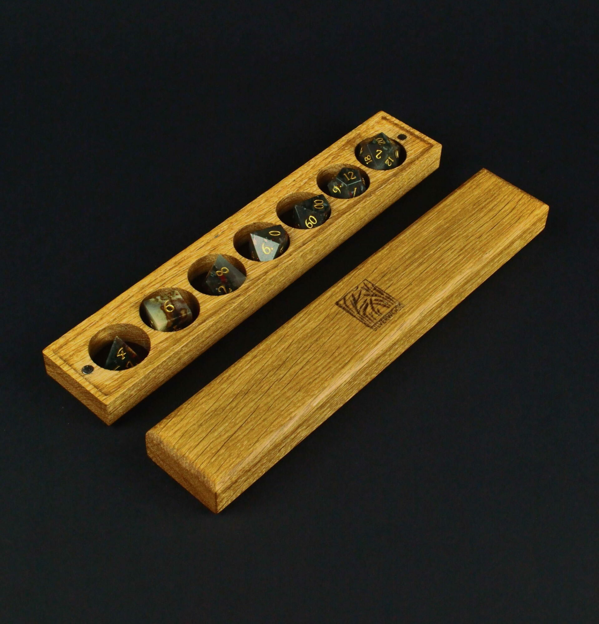 Dice Vault Artisan Oak