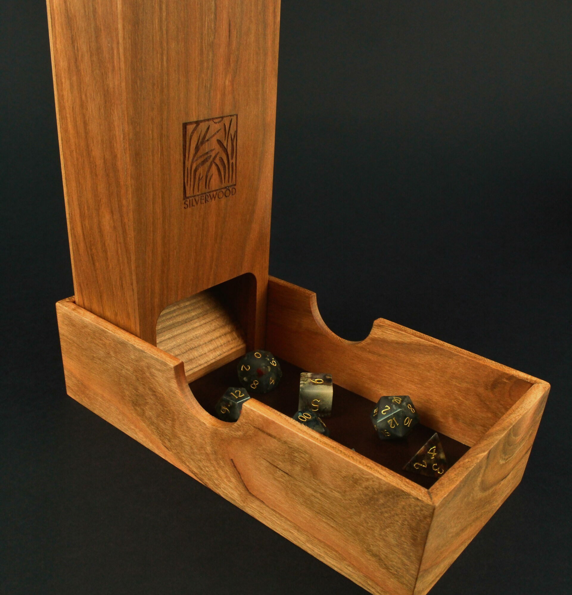 Dice Tower Artisan - Cherry