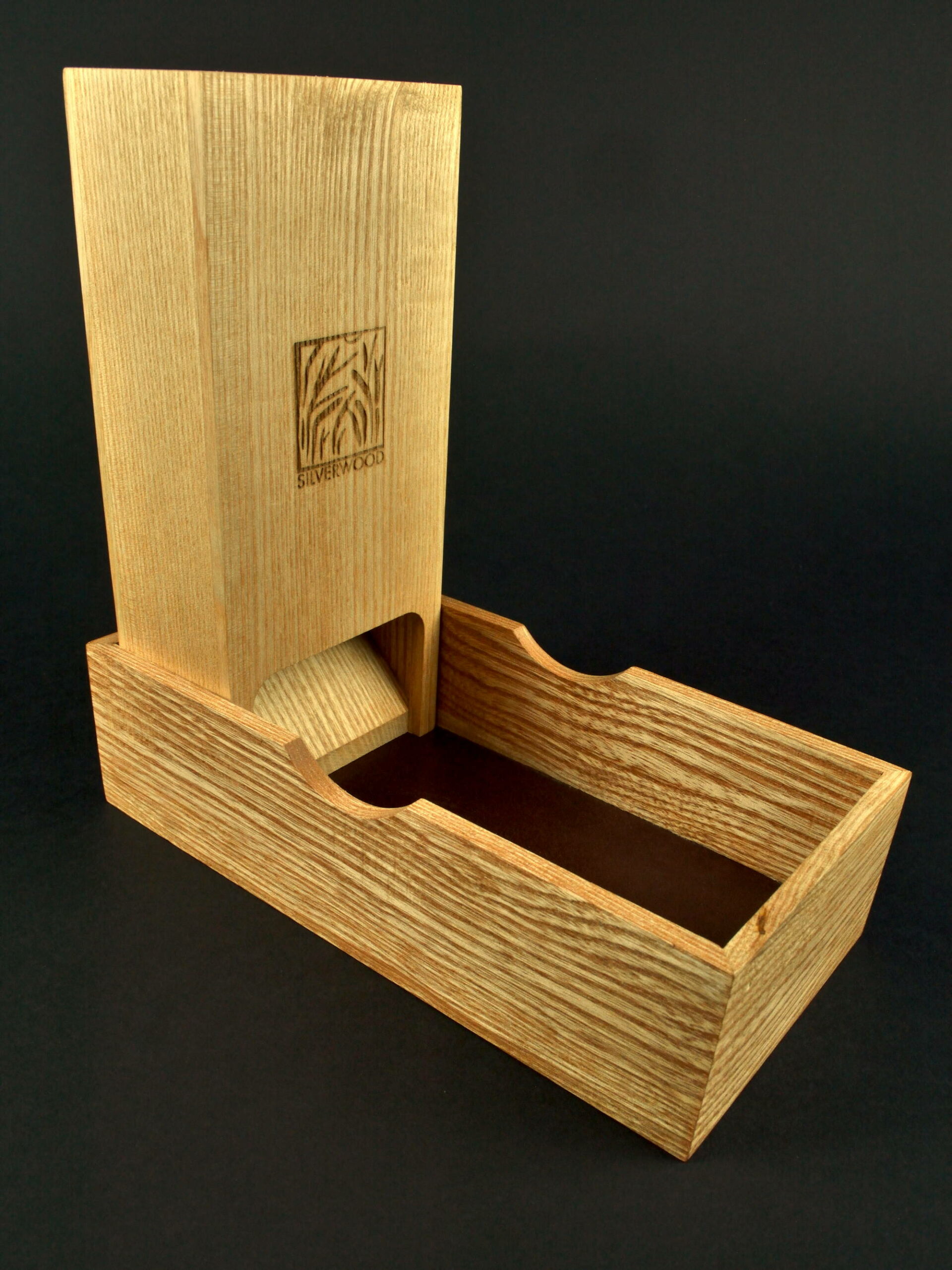 DTA_Ash_Open_no dice_3-4 Dice Tower Artisan - Ash